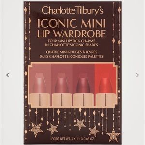 BNIB CHARLOTTE TILBURY Iconic Mini Lipstick Wardrobe
